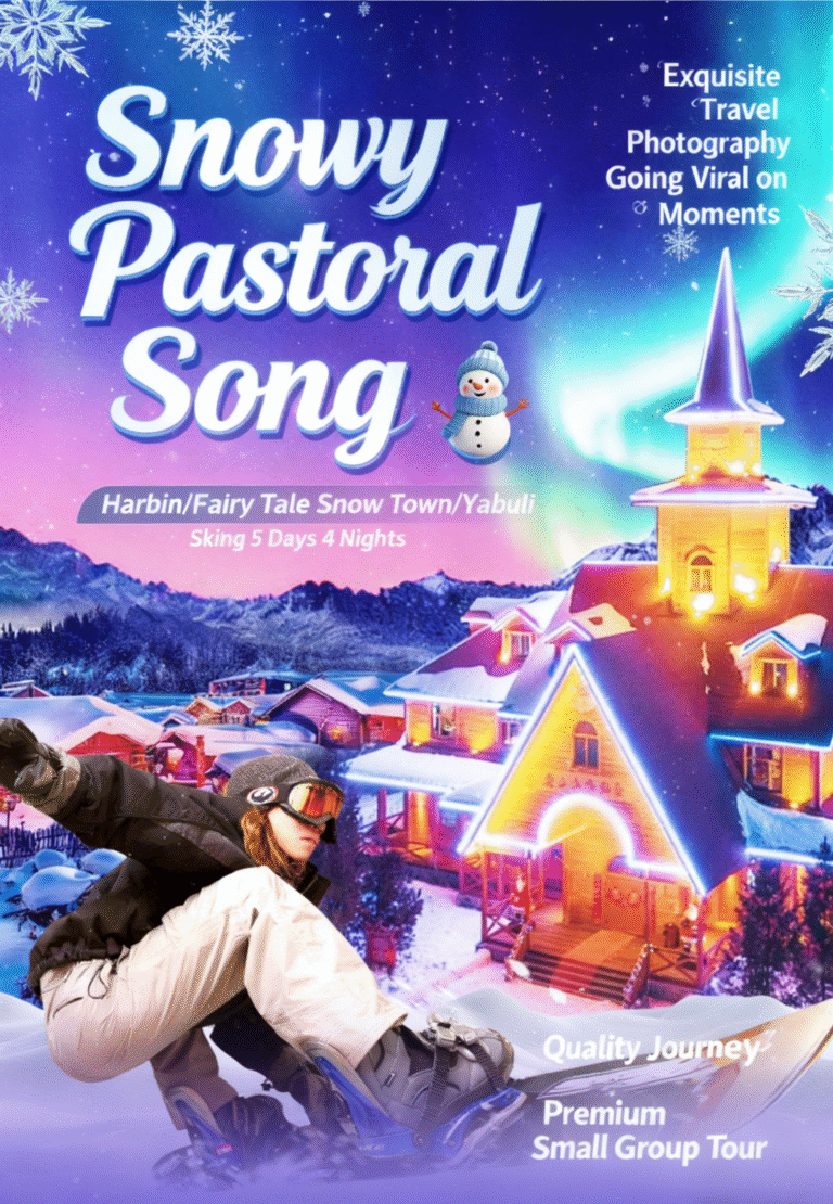 5 days and 4 nights in Harbin, Fairy Snow Town, and Yabuli Ski Resort